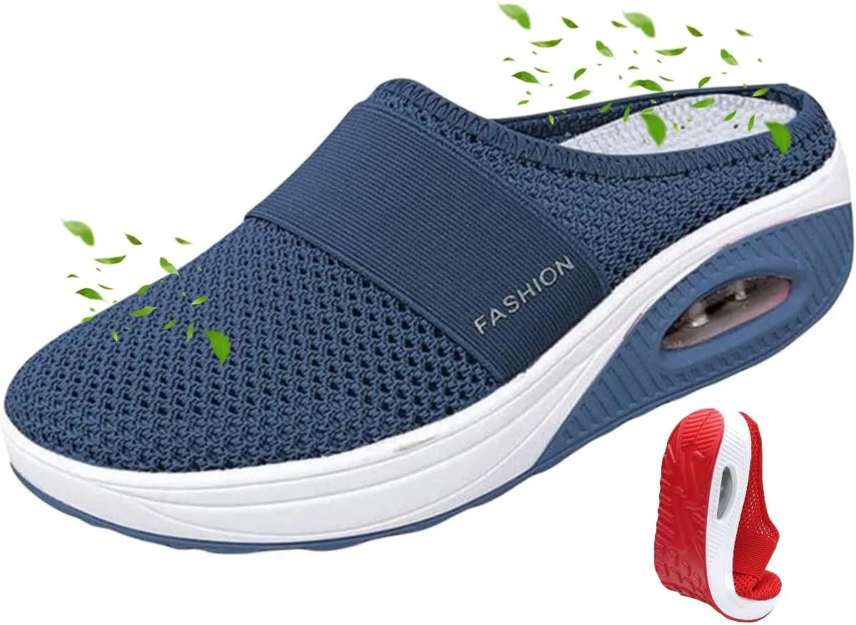 Air Cushion Slip-On Walking Shoes Orthopedic Diabetic Walking Shoes,Water Shoe Women