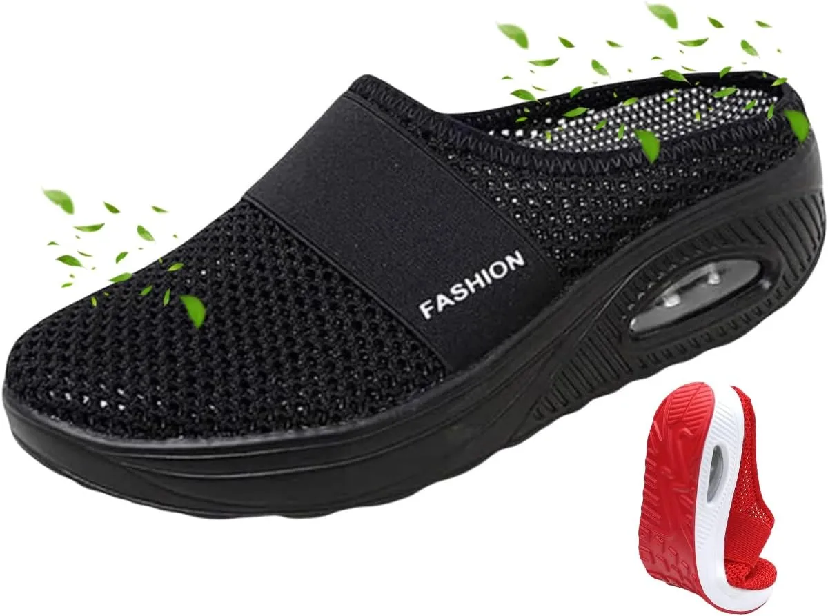 Air Cushion Slip-On Walking Shoes Orthopedic Diabetic Walking Shoes,Water Shoe Women