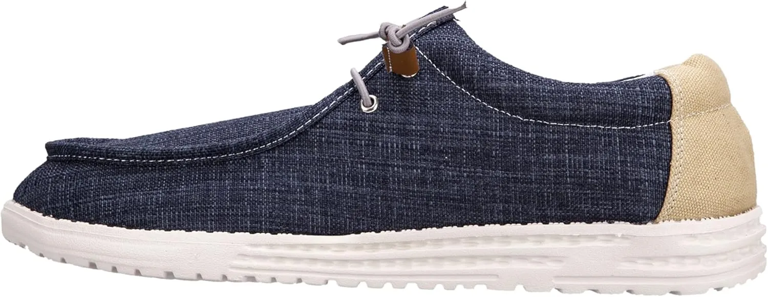 Alpine Swiss Flynn Mens Boat Shoes Casual Slip On Moccasin Loafers Sailing Deck Shoe So Light It Floats On Water