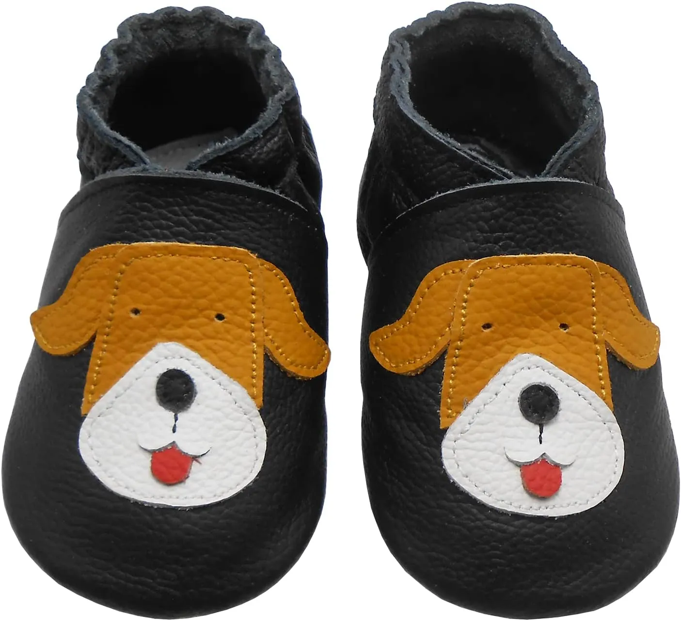 Baby Shoes Leather Moccasins Baby Girls Boys Slippers-Soft Sole Non-Skid Lightweight Infant Toddler First Walking Shoes
