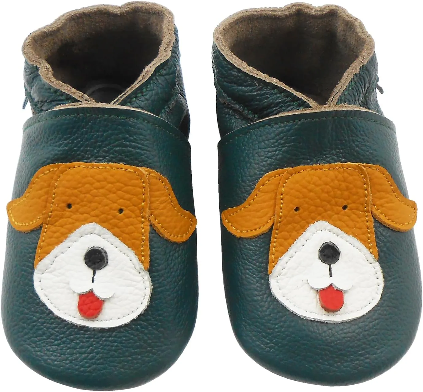Baby Shoes Leather Moccasins Baby Girls Boys Slippers-Soft Sole Non-Skid Lightweight Infant Toddler First Walking Shoes
