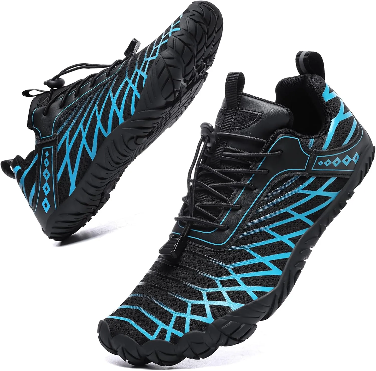 Barefoot Shoes Women Men Wide Toe Box Minimalist Cross Training Shoes Hike Footwear Trail Running Hiking Comfortable Walking