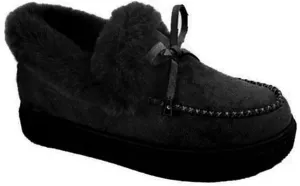 Booties For Women 2024 Winter Snow Boots Slip on Warm Comfortable Outdoor Fur Lined Ankle Booties Loafers Shoes