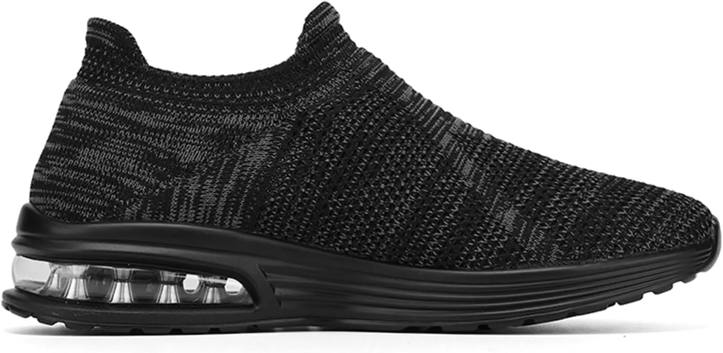 Breathable Walking Shoes for Men Lightweight Breathable Slip on Running Shoe Men's Classic Casual Walking Shoes