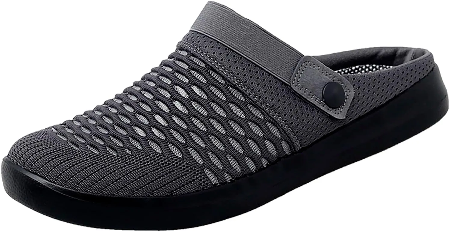 Casual Dress Shoes Men's Hollow Mesh Casual Sneakers Summer Sandals Breathable Shoes A Slip On Beach