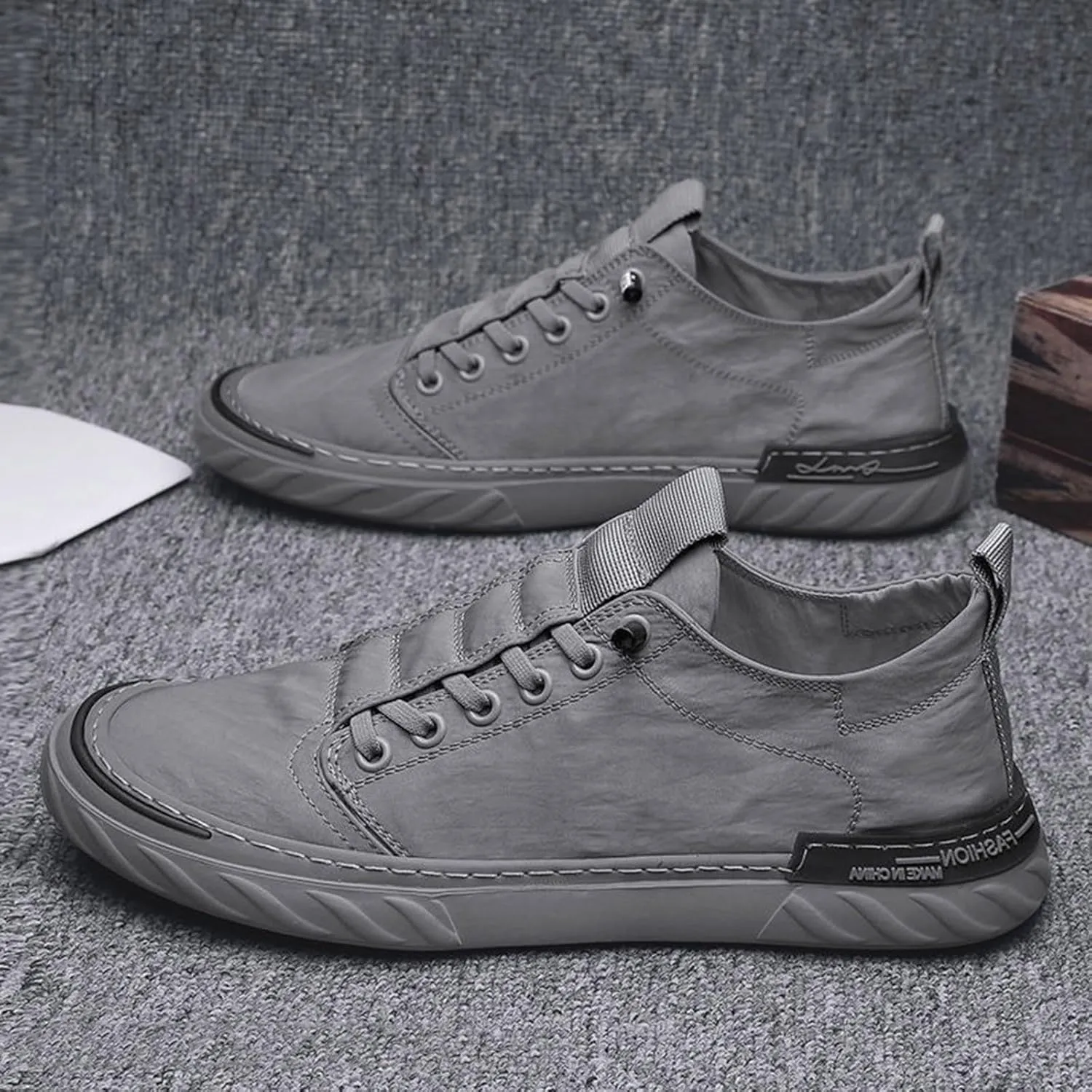 Casual Dress Shoes Spring New Breathable Old Cloth Shoes Korean Trendy Versatile Men's Casual Canvas