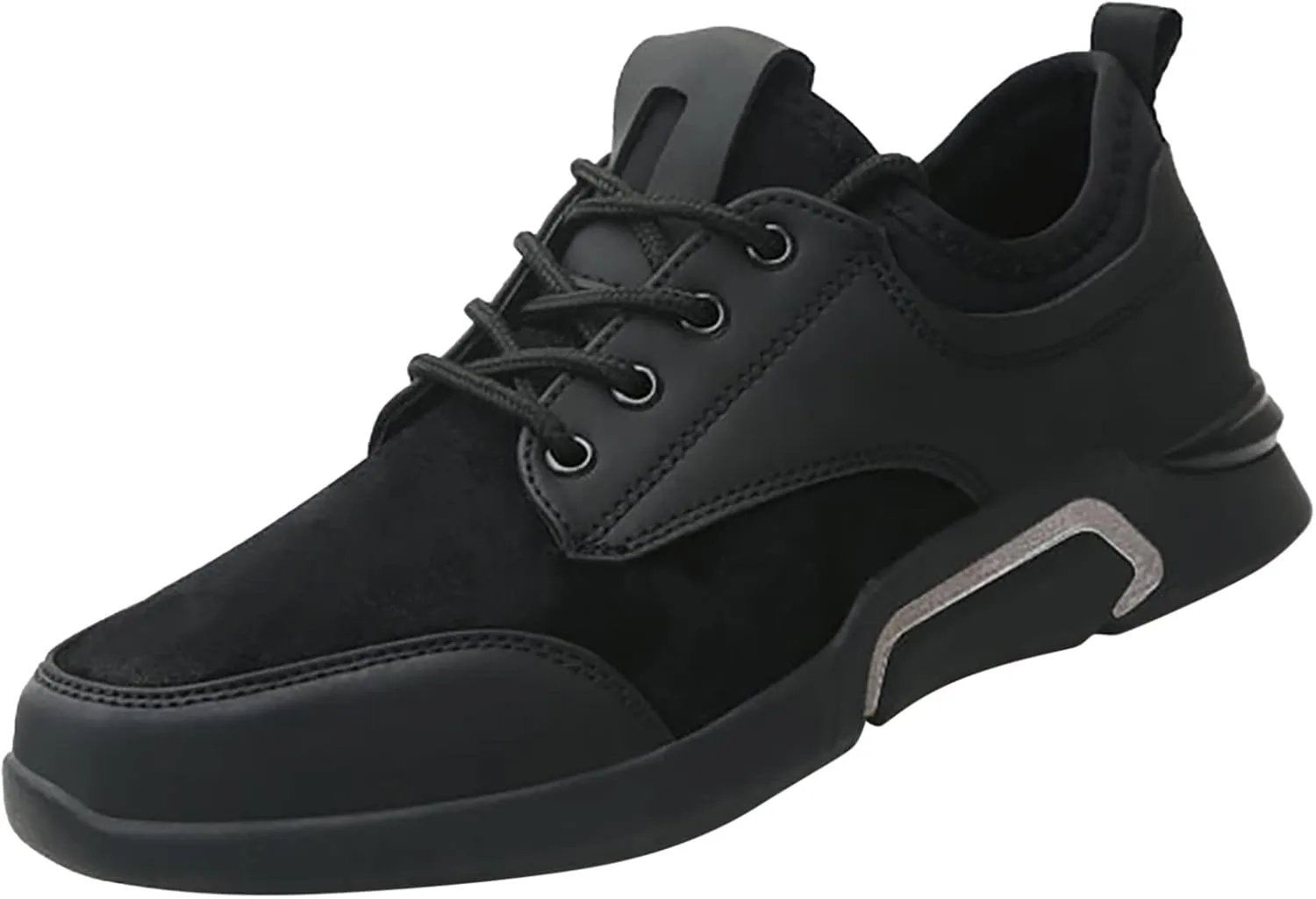 Casual Walking Shoes Men Low Top PU Casual Walking Shoes Youth Sports Running Breathable Travel