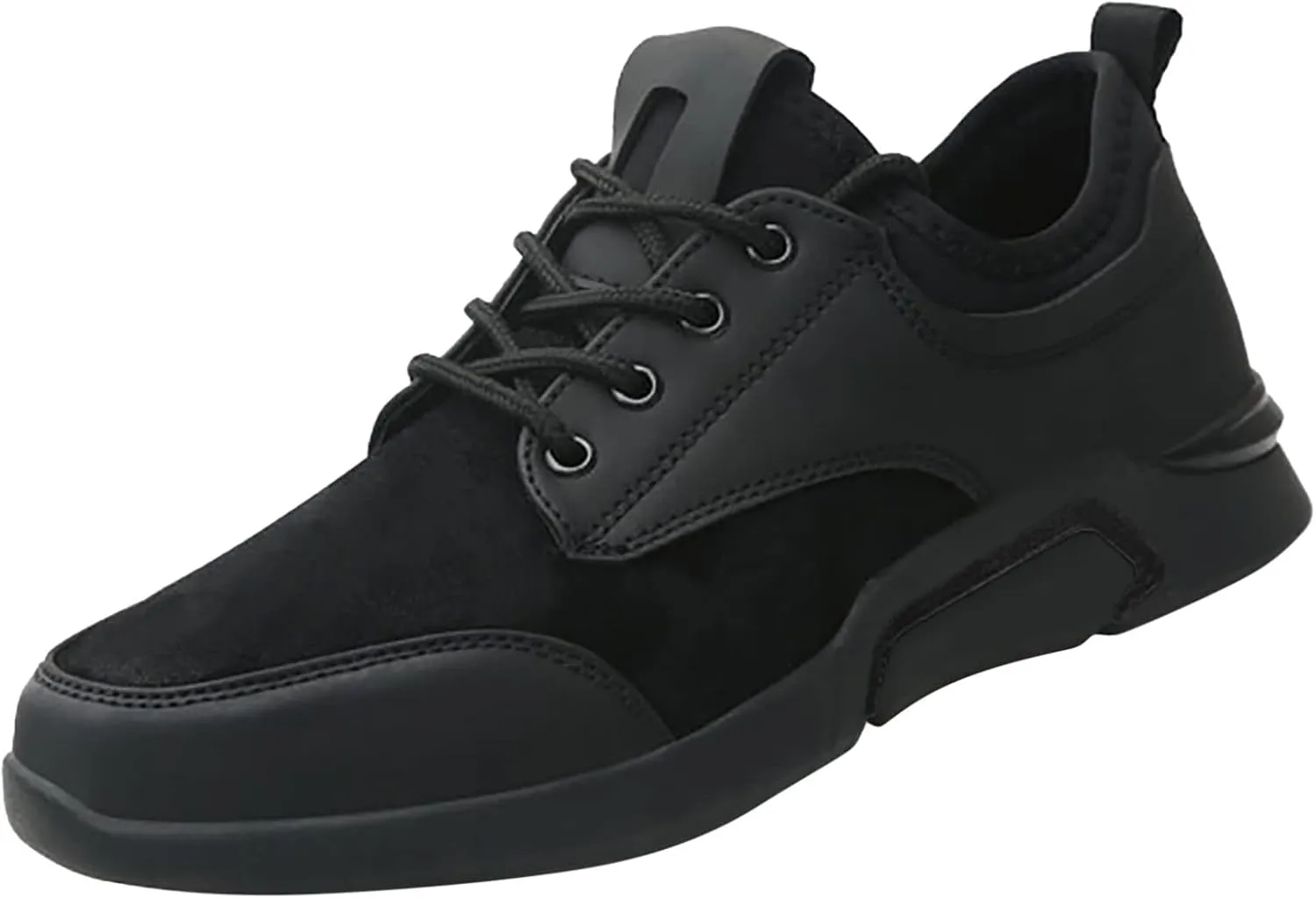 Casual Walking Shoes Men Low Top PU Casual Walking Shoes Youth Sports Running Breathable Travel