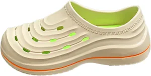 Chef Shoes Non Slip Clogs Work Shoes Breathable Soft Sole Not Tiring Wear Beach Driving Mens Bathroom Slippers