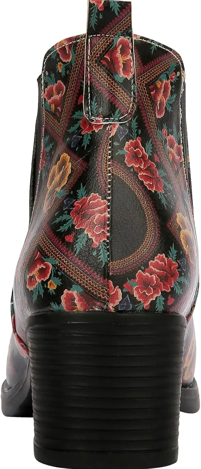 Chelsea Boots for Women - Vegan Leather and Handmade Heeled Ankle boots for Women