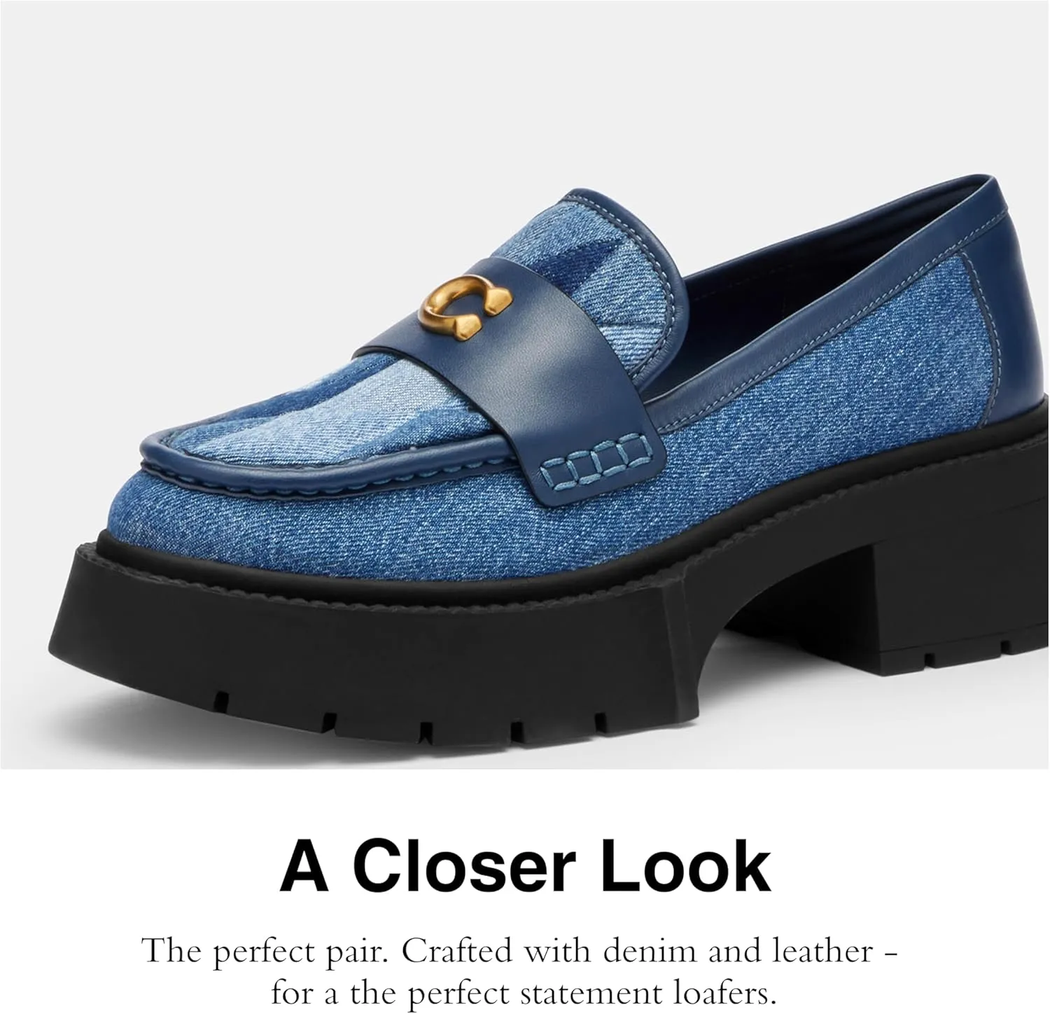 Coach Women's Leah Platform Loafer