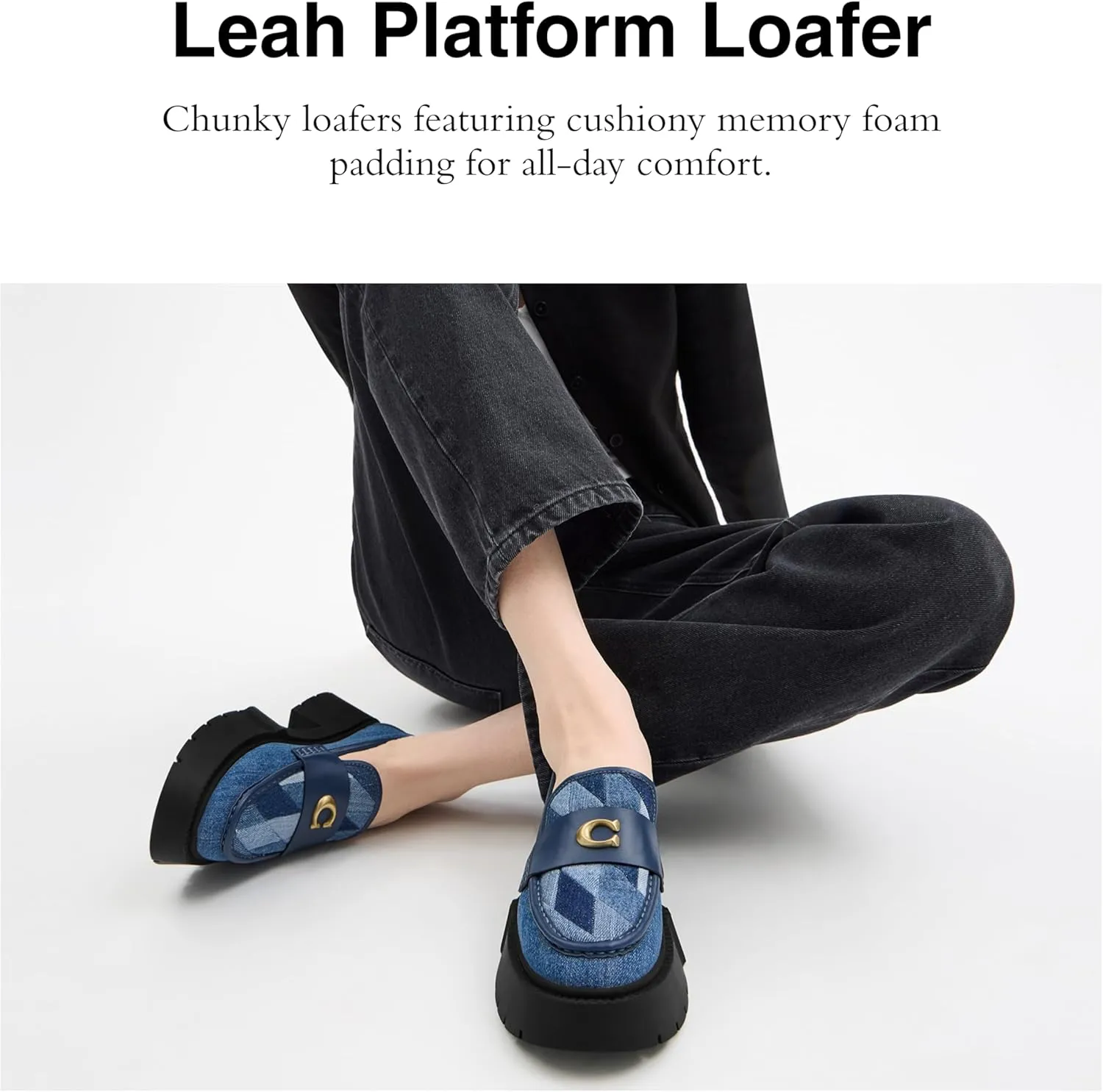 Coach Women's Leah Platform Loafer