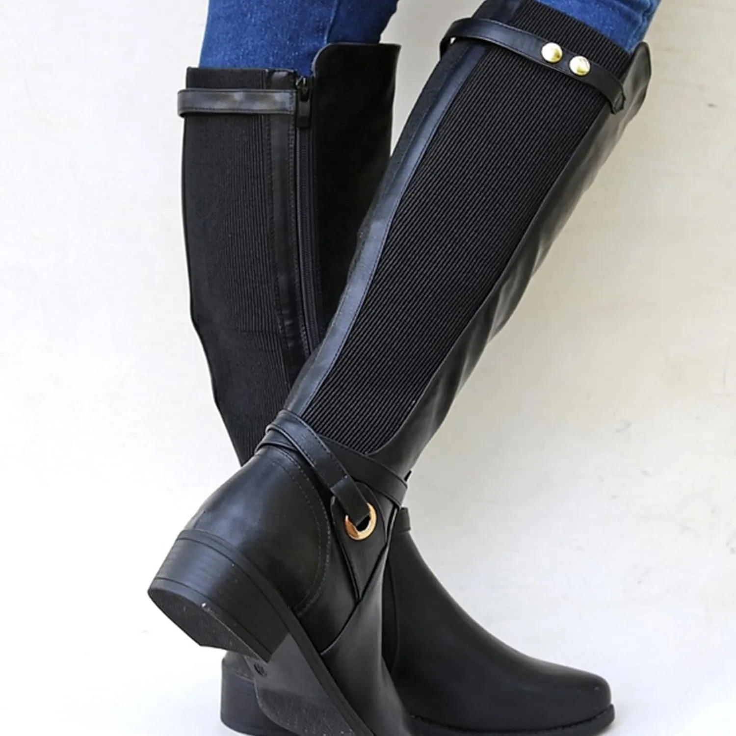 Cowboy Boots for Women 2024 Vintage Renaissance Mid Calf Boots Low Heel Lace Up Cowgirl Booties with Zipper