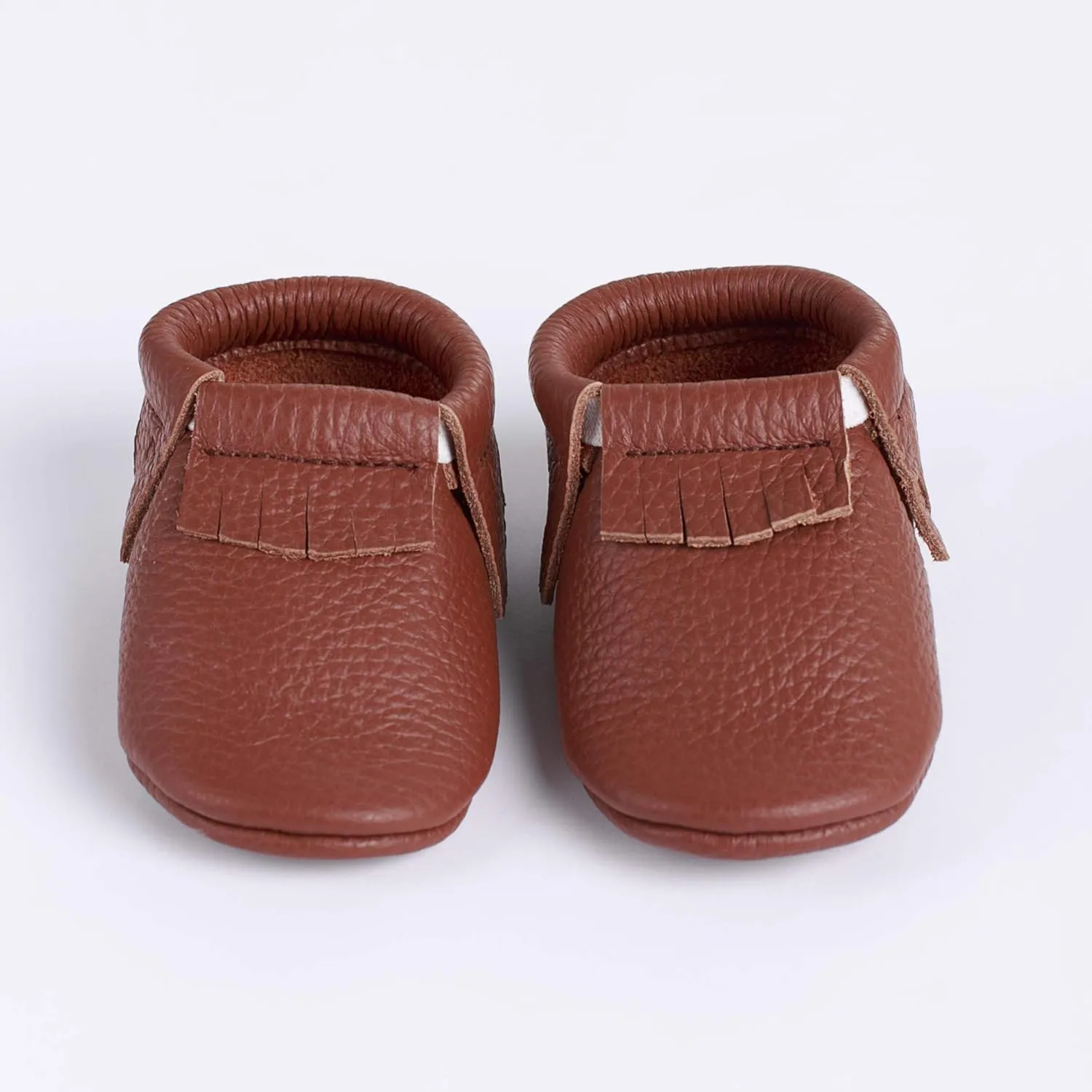 Fringe Baby Moccasins (Italian Leather) Baby Shoes, Soft Sole Baby Shoes, Newborns, Infants & Toddlers - Handmade Genuine Leather Baby Boy Shoes, Baby Girl Shoes