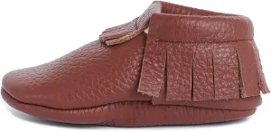Fringe Baby Moccasins (Italian Leather) Baby Shoes, Soft Sole Baby Shoes, Newborns, Infants & Toddlers - Handmade Genuine Leather Baby Boy Shoes, Baby Girl Shoes