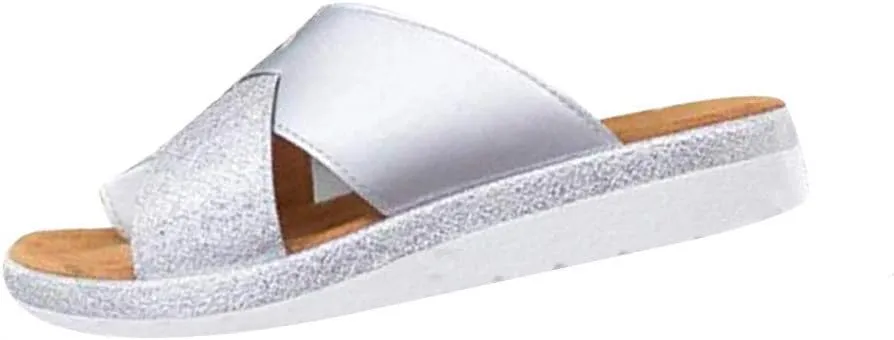 Gibobby Women's Sandals 2019 New Women Comfy Platform Sandal Shoes Summer Beach Travel Shoes Fashion Ladies Shoes