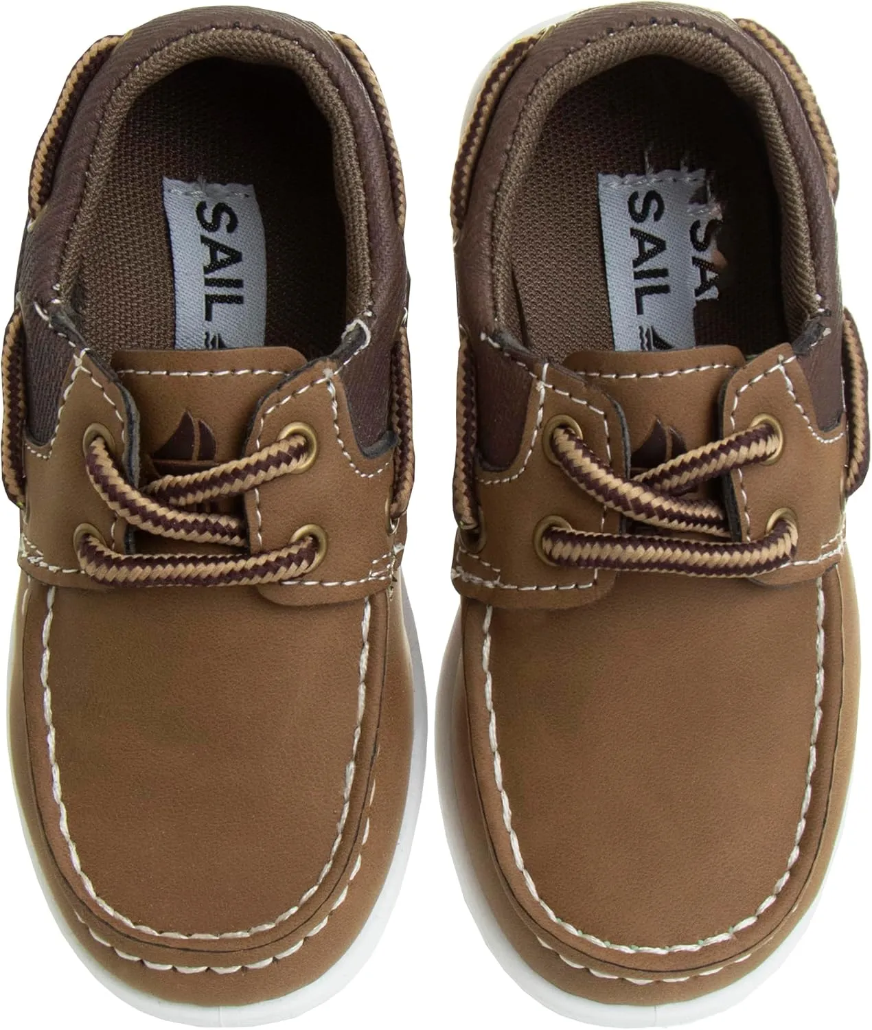 Josmo Kids Moccasin Loafers Boat Shoe for Boys Slipon Casual Dress Shoes (Sizes: 12-13 Little Kid / 1-4 Big Kid)