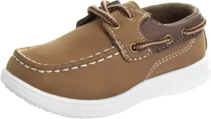 Josmo Kids Moccasin Loafers Boat Shoe for Boys Slipon Casual Dress Shoes (Sizes: 12-13 Little Kid / 1-4 Big Kid)