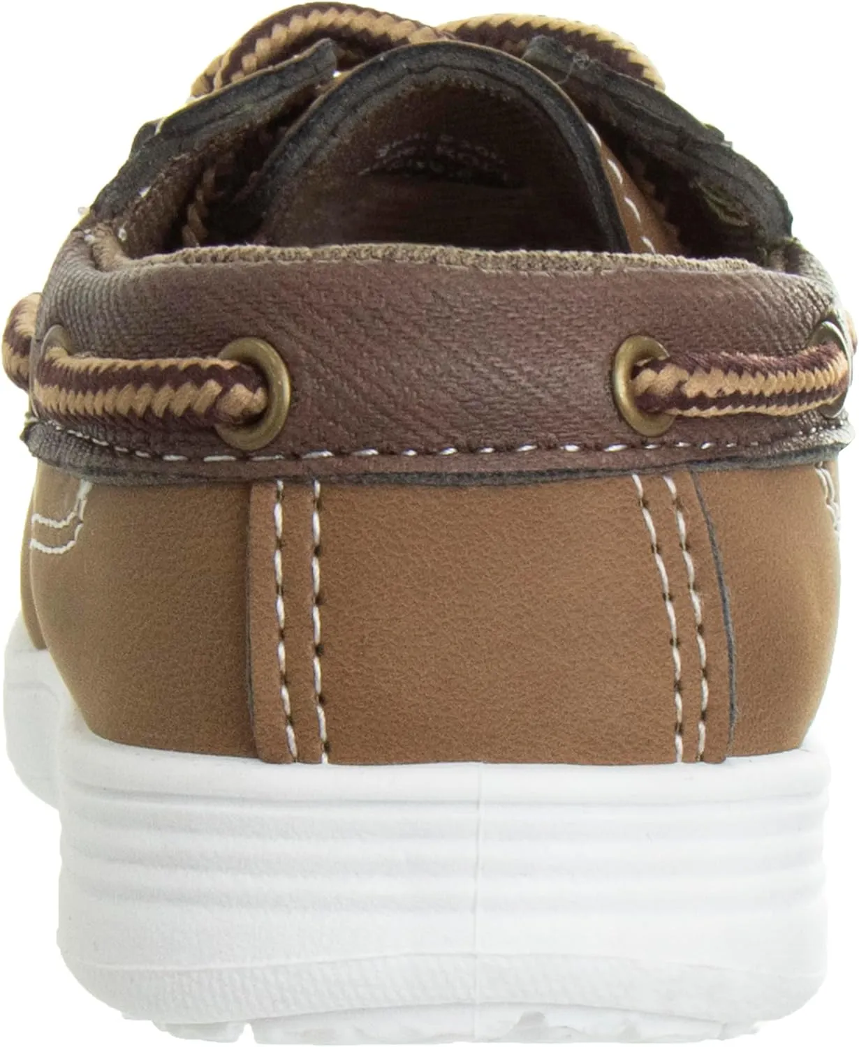 Josmo Kids Moccasin Loafers Boat Shoe for Boys Slipon Casual Dress Shoes (Sizes: 12-13 Little Kid / 1-4 Big Kid)