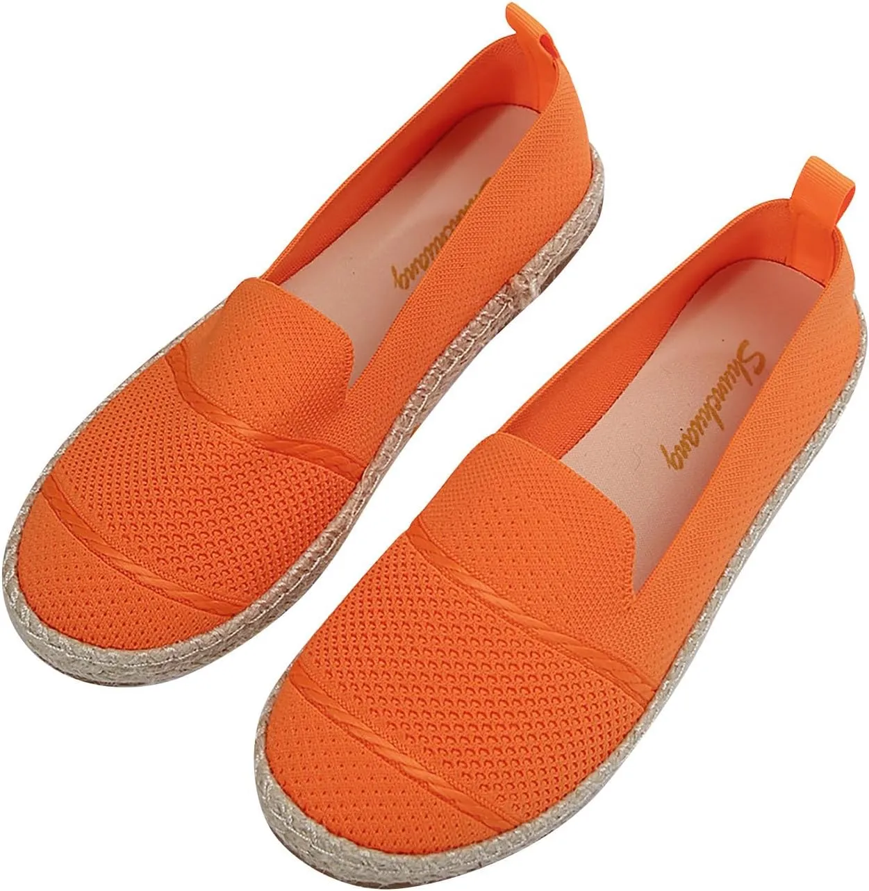 Ladies Slip on Loafer Shoes Womens Flats Dress Shoes Casual Comfortable Mesh Breathable Slip on Shoes Walking Sneakers