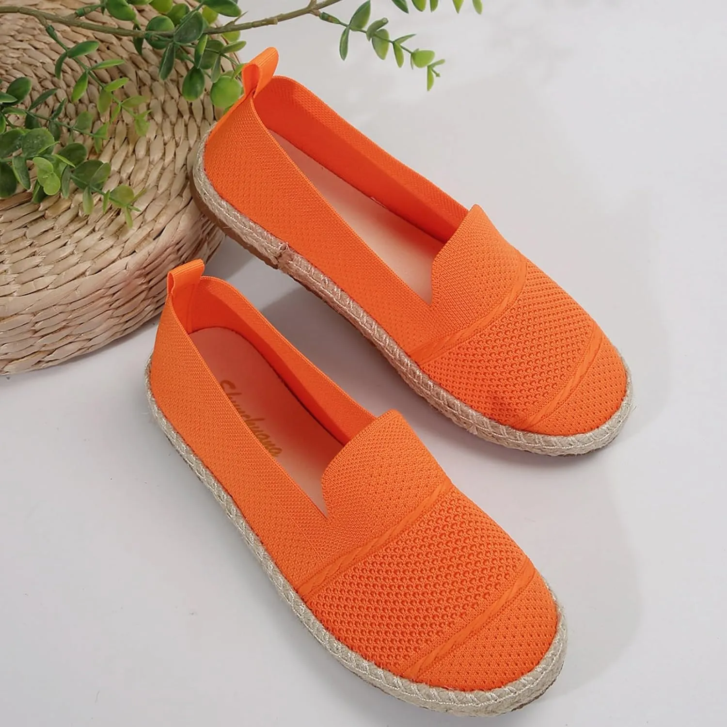 Ladies Slip on Loafer Shoes Womens Flats Dress Shoes Casual Comfortable Mesh Breathable Slip on Shoes Walking Sneakers