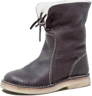 Ladmiple Winter Boots For Women Fashion Snow Boots Mid Calf Fur Lined Warm Outdoor Insulated Comfortable Ankle Booties 2024