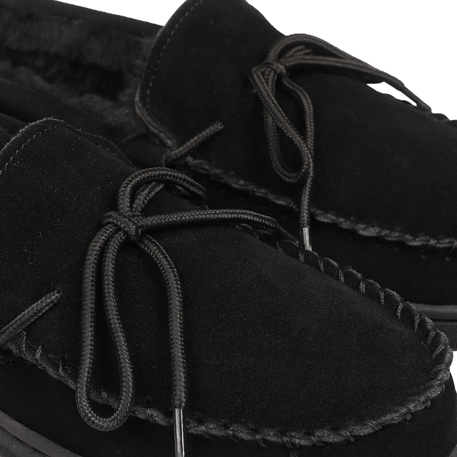 Lamo Men's Theo Moccasins for Men - Premium Suede Upper, Luxurious Faux Fur Lining, Ortholite Foam Footbed with Australian Sheepskin, TPR Outsole - The New Upgraded Men's Moc