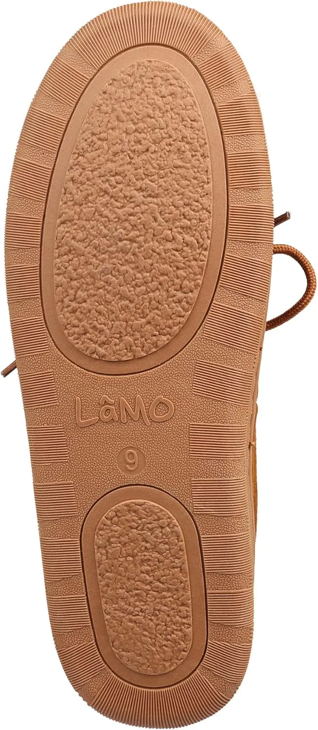 Lamo Men's Theo Moccasins for Men - Premium Suede Upper, Luxurious Faux Fur Lining, Ortholite Foam Footbed with Australian Sheepskin, TPR Outsole - The New Upgraded Men's Moc