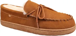 Lamo Men's Theo Moccasins for Men - Premium Suede Upper, Luxurious Faux Fur Lining, Ortholite Foam Footbed with Australian Sheepskin, TPR Outsole - The New Upgraded Men's Moc