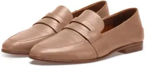 LEHOOR Women Casual Loafer Flats Round Toe Slip On Dress Shoes Office Walking Loafers Comfortable 1 inch Flat Heel Loafers Shoes Matte Penny Loafers Drive Basic Work Pumps Retro 4-11 M US