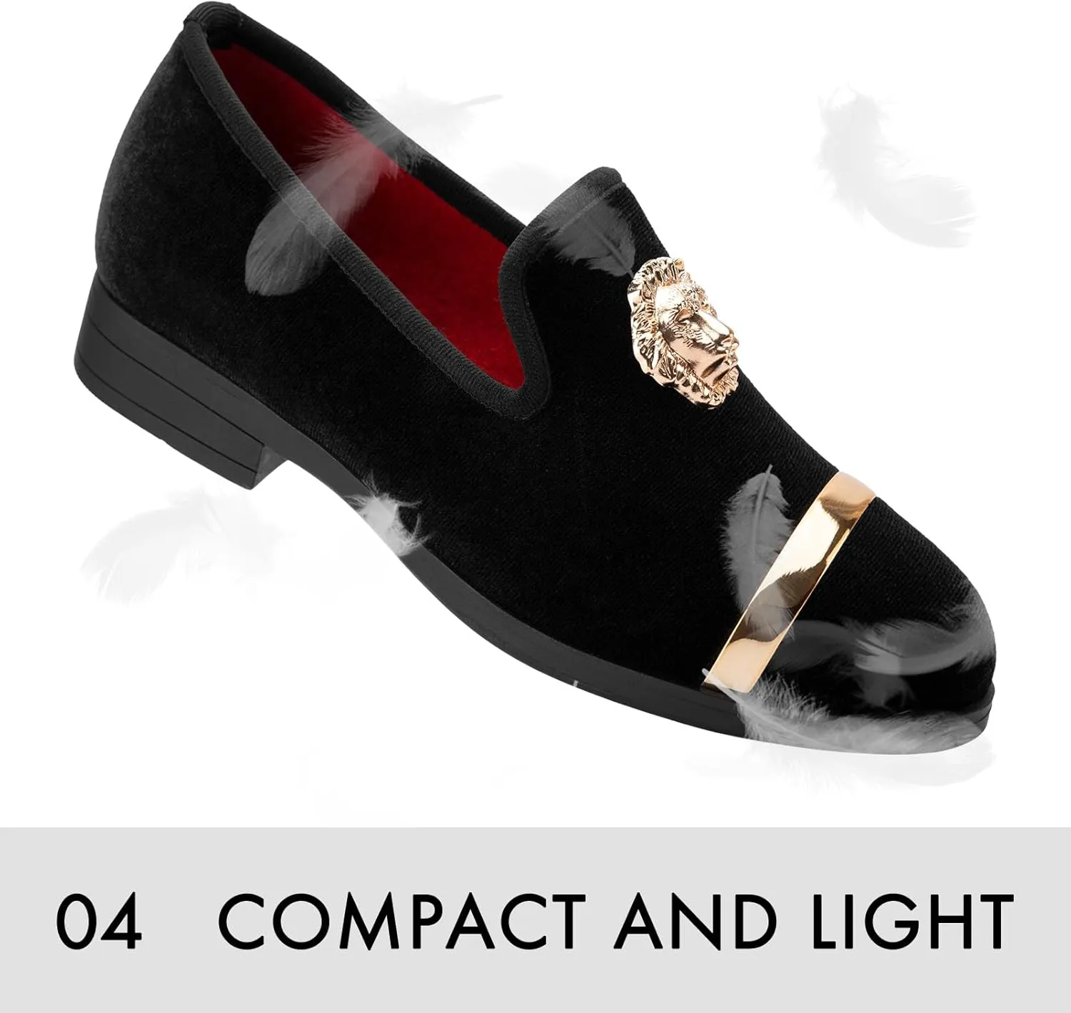 Meijiana Boy's Loafers Slip-On Dress Shoes Dress Formal Tuxedo Shoes