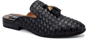 Meijiana Men Backless Loafers Fashion Open Back Loafers Backless Casual Slippers for Men