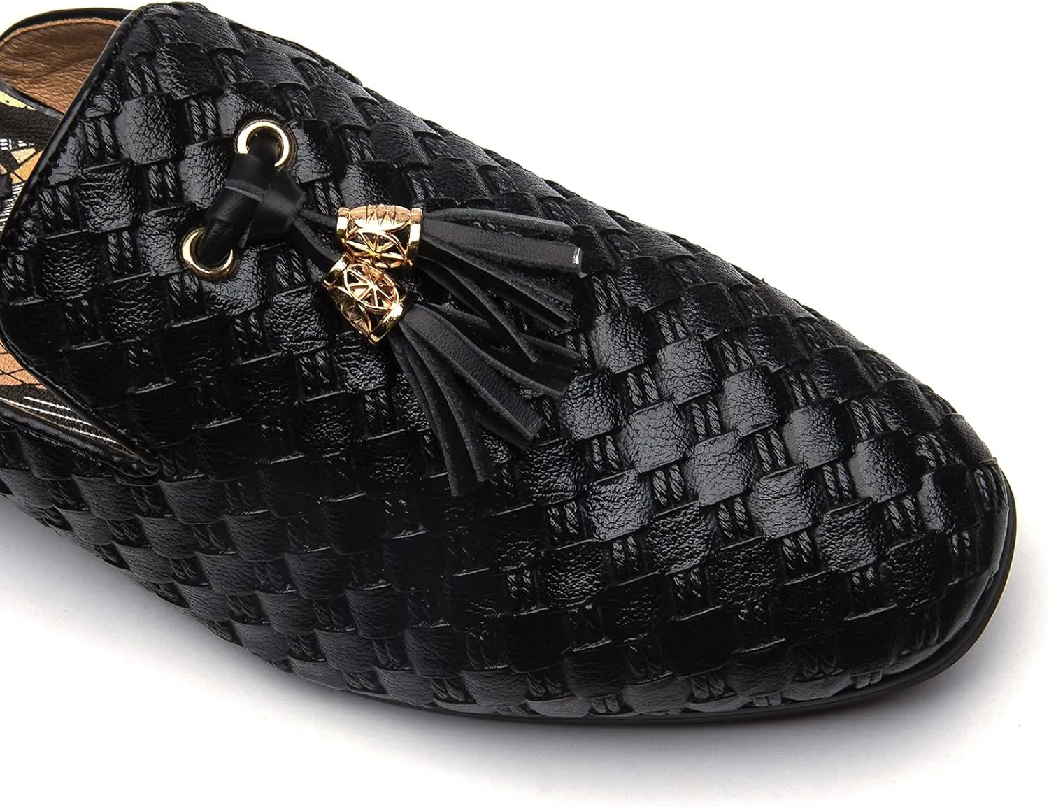 Meijiana Men Backless Loafers Fashion Open Back Loafers Backless Casual Slippers for Men