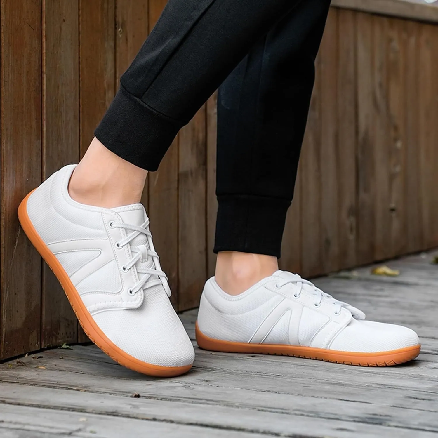 Men's Classic Casual Jogging Sneakers Lace Up Lightweight Breathable Fashion Sneaker Wide Walking Shoes for Men