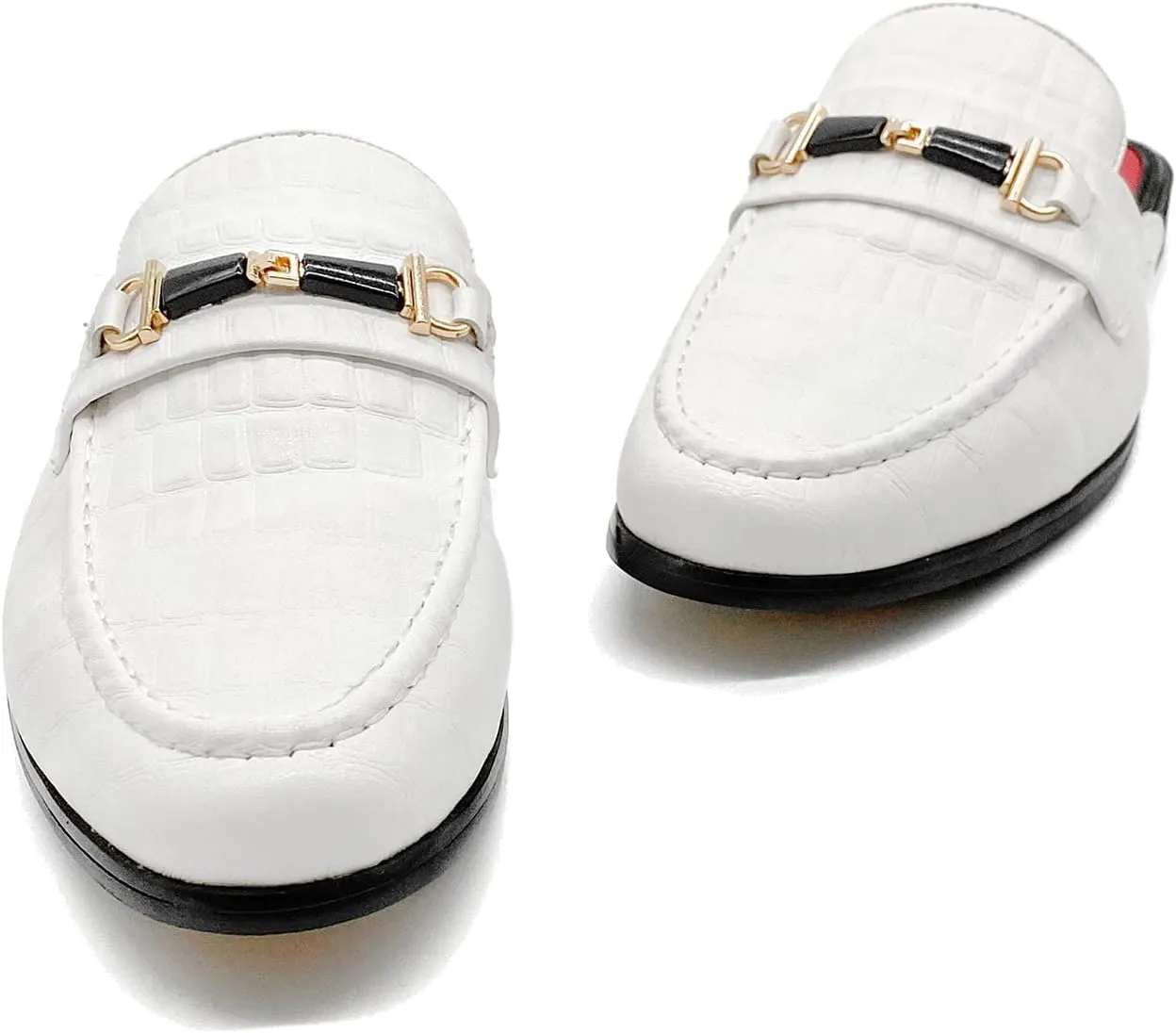 Men's Dress Mule Slippers Suede Slip-On Loafers Velvet Backless Sandals Size 7-13