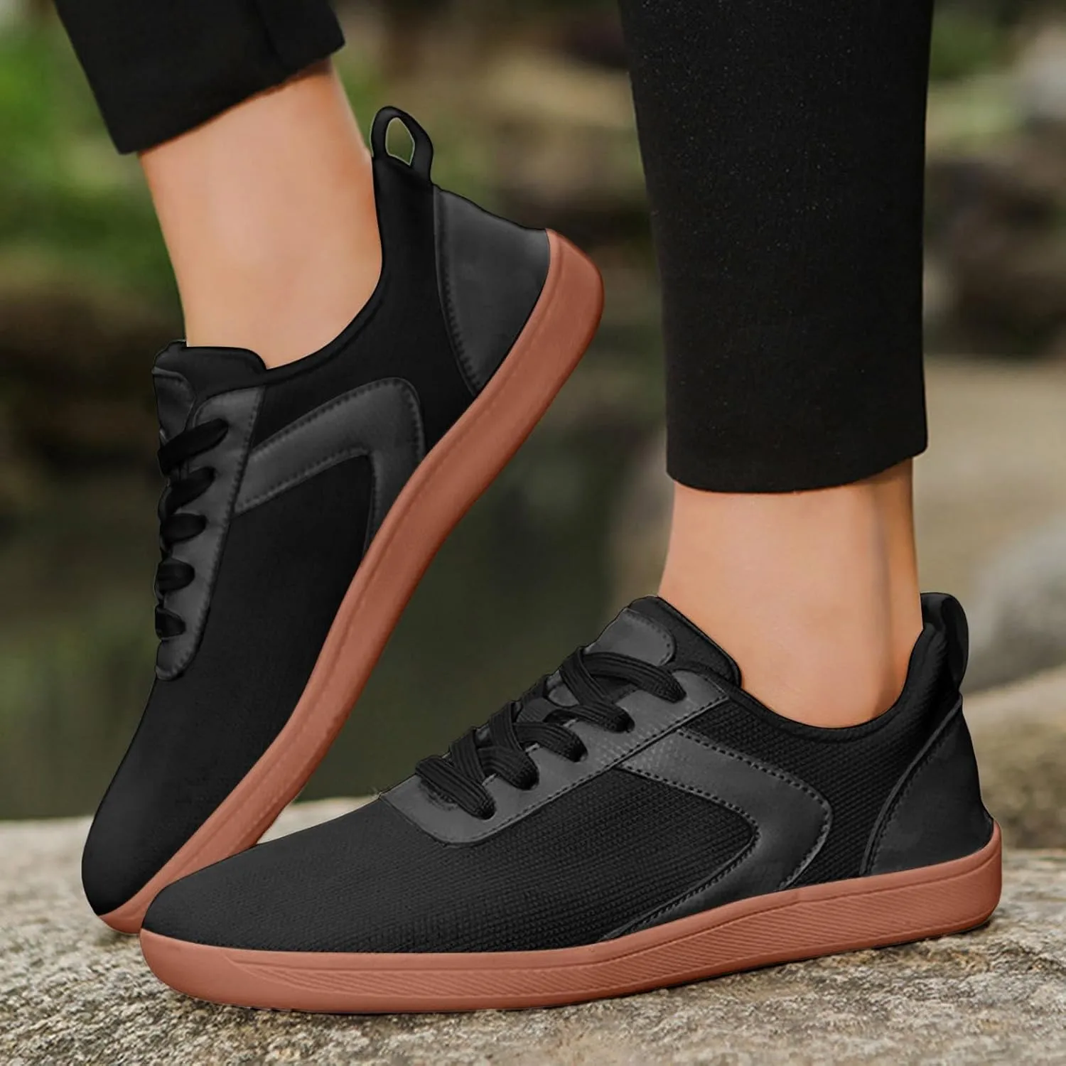 Mens Loafers & Slip-Ons Unisex Thin Soled Wide Last Casual Sneakers Light-Weight Walking Shoes Casual Mens Slip on Shoes