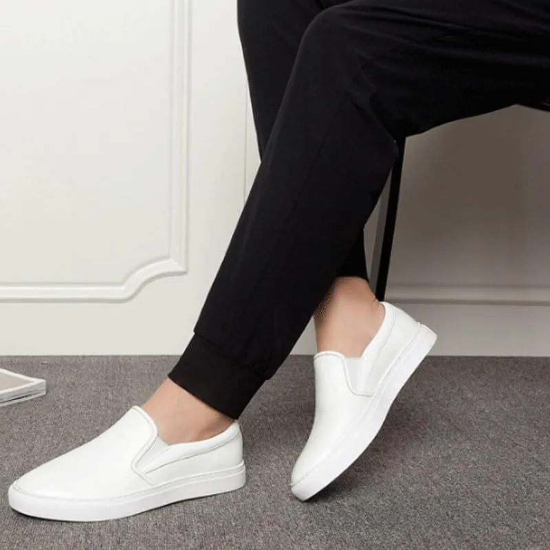 Men's Loafers Slip-on Casual Walking Shoes Lightweight Soft Non Slip Walking Shoes