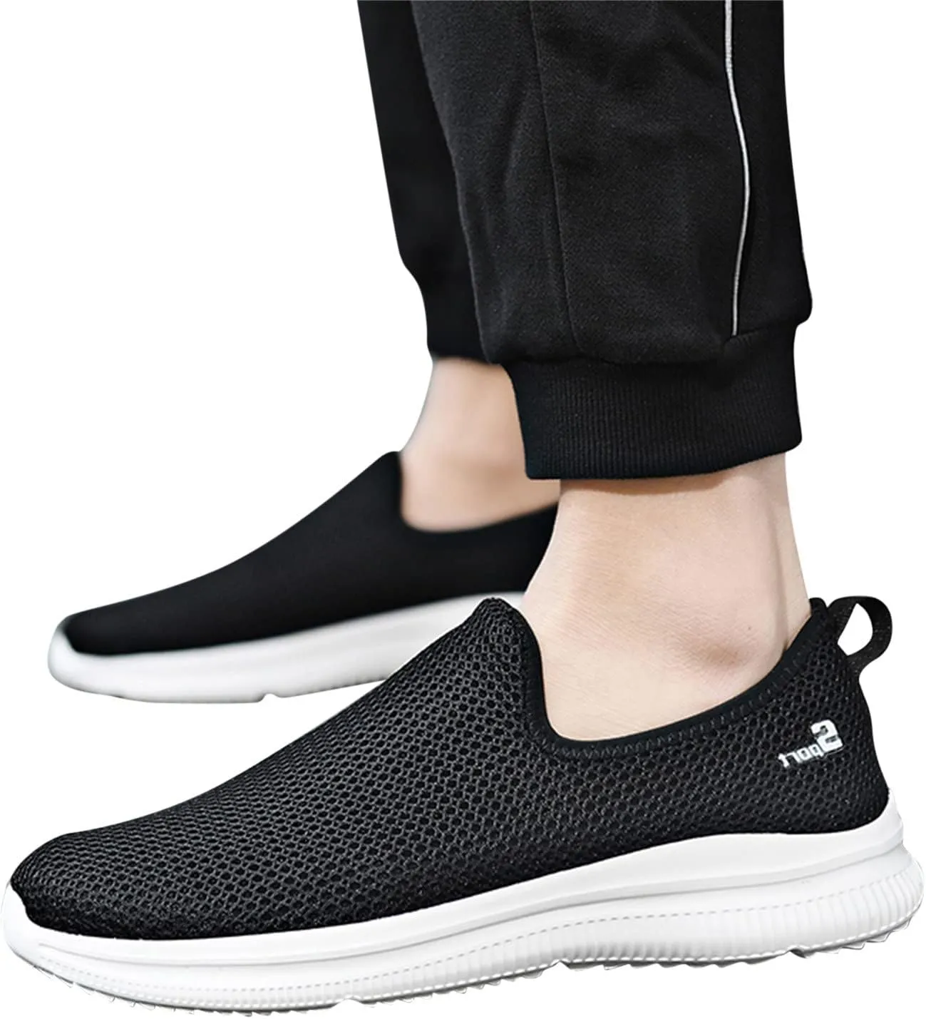 Men's Mesh Sneakers Oxfor𝐝s Lace-Up Fashion Casual Walking Shoes Dress Shoes Lightweight Sneakers Walking Shoes