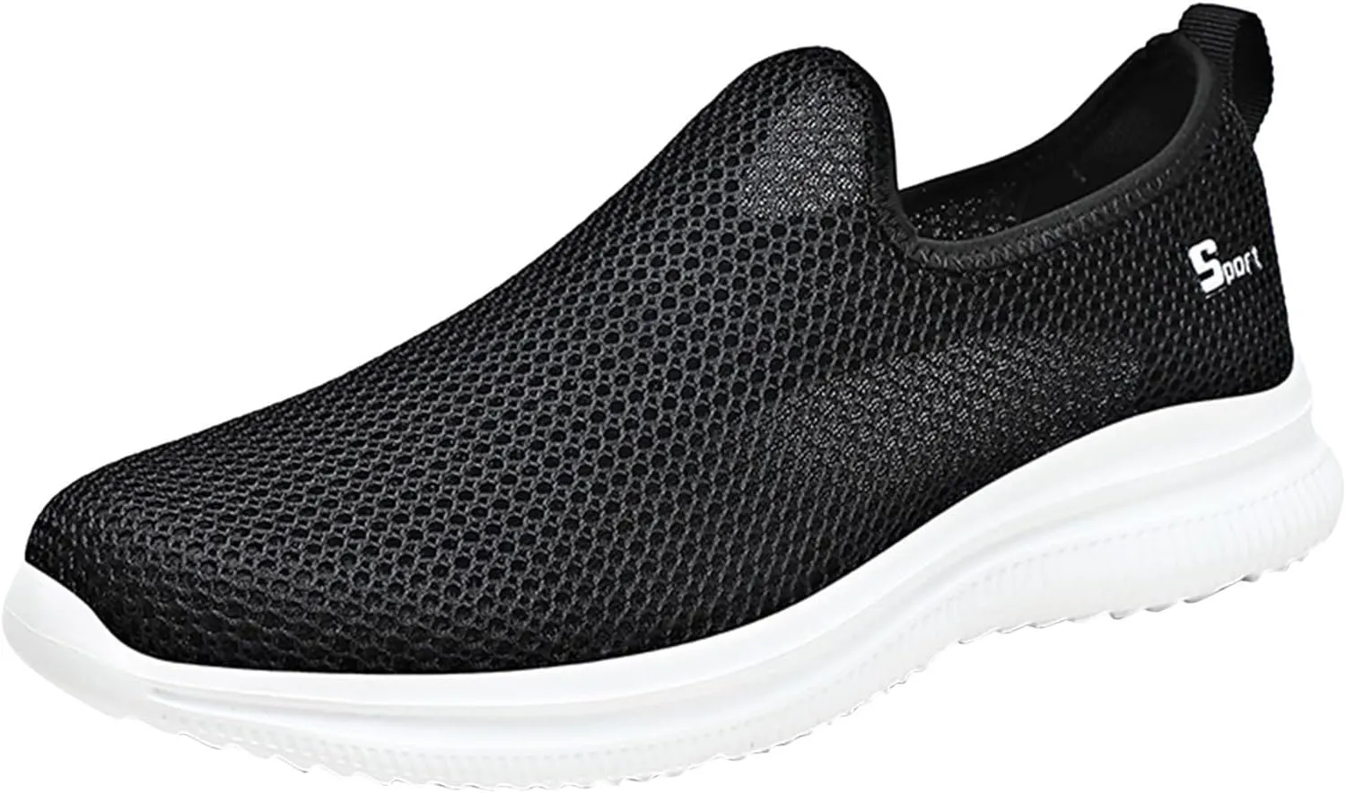 Men's Mesh Sneakers Oxfor𝐝s Lace-Up Fashion Casual Walking Shoes Dress Shoes Lightweight Sneakers Walking Shoes