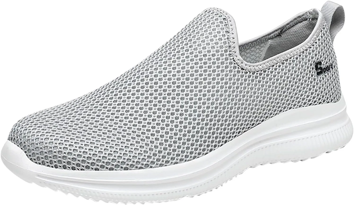 Men's Mesh Sneakers Oxfor𝐝s Lace-Up Fashion Casual Walking Shoes Dress Shoes Lightweight Sneakers Walking Shoes