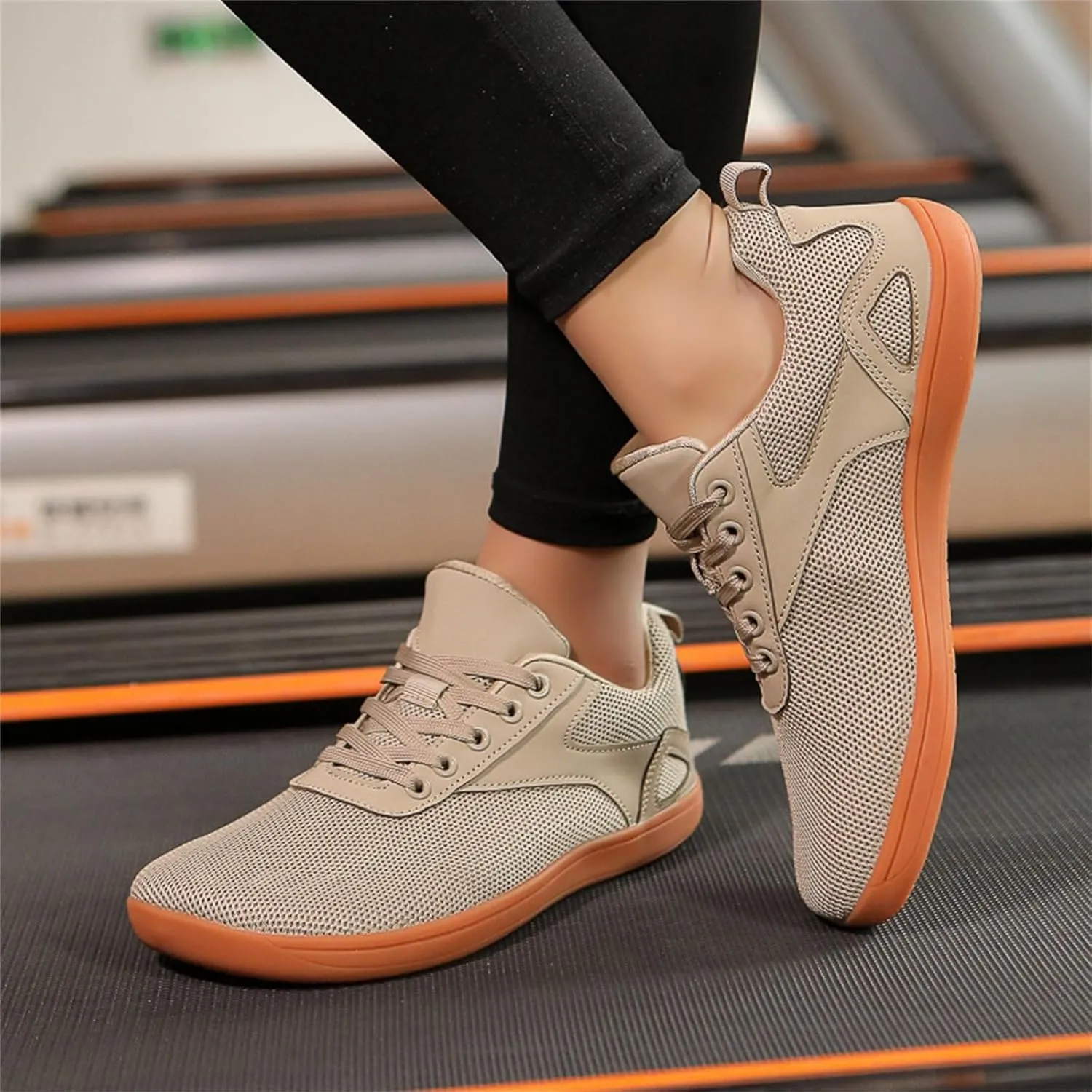 Men's Orthopedic Comfortable Lace Up Shoes Breathable Casual Comfortable Walking Sneaker Casual Stretch Sneaker
