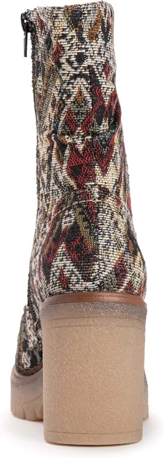 MUK LUKS Women's Riser Pop Boots
