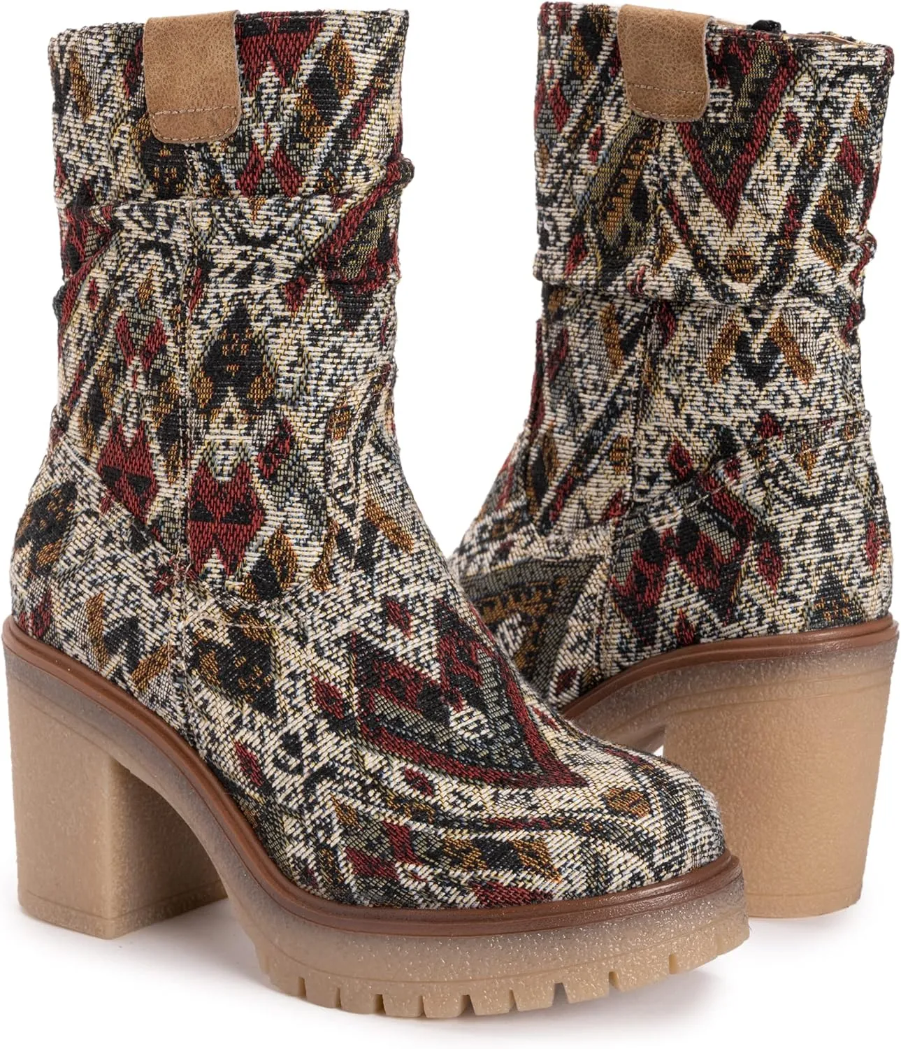 MUK LUKS Women's Riser Pop Boots