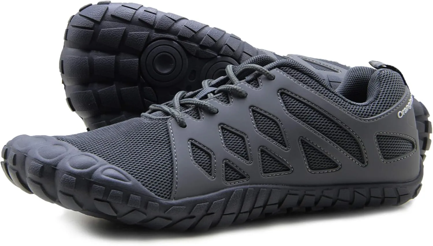 Oranginer Men's Barefoot Shoes - Big Toe Box - Minimalist Cross Training Shoes for Men