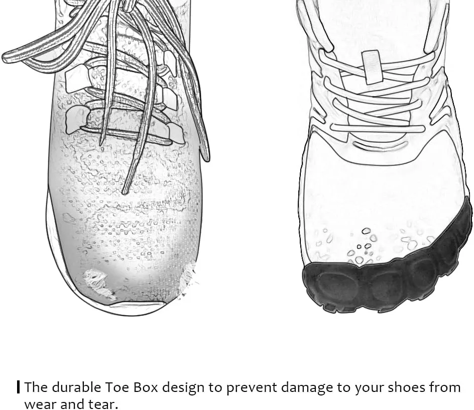 Oranginer Men's Barefoot Shoes - Big Toe Box - Minimalist Cross Training Shoes for Men