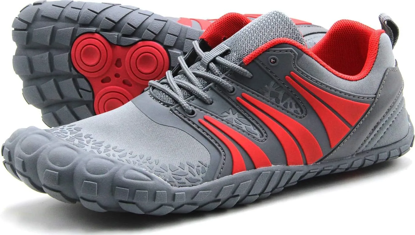 Oranginer Men's Barefoot Shoes - Big Toe Box - Minimalist Cross Training Shoes for Men