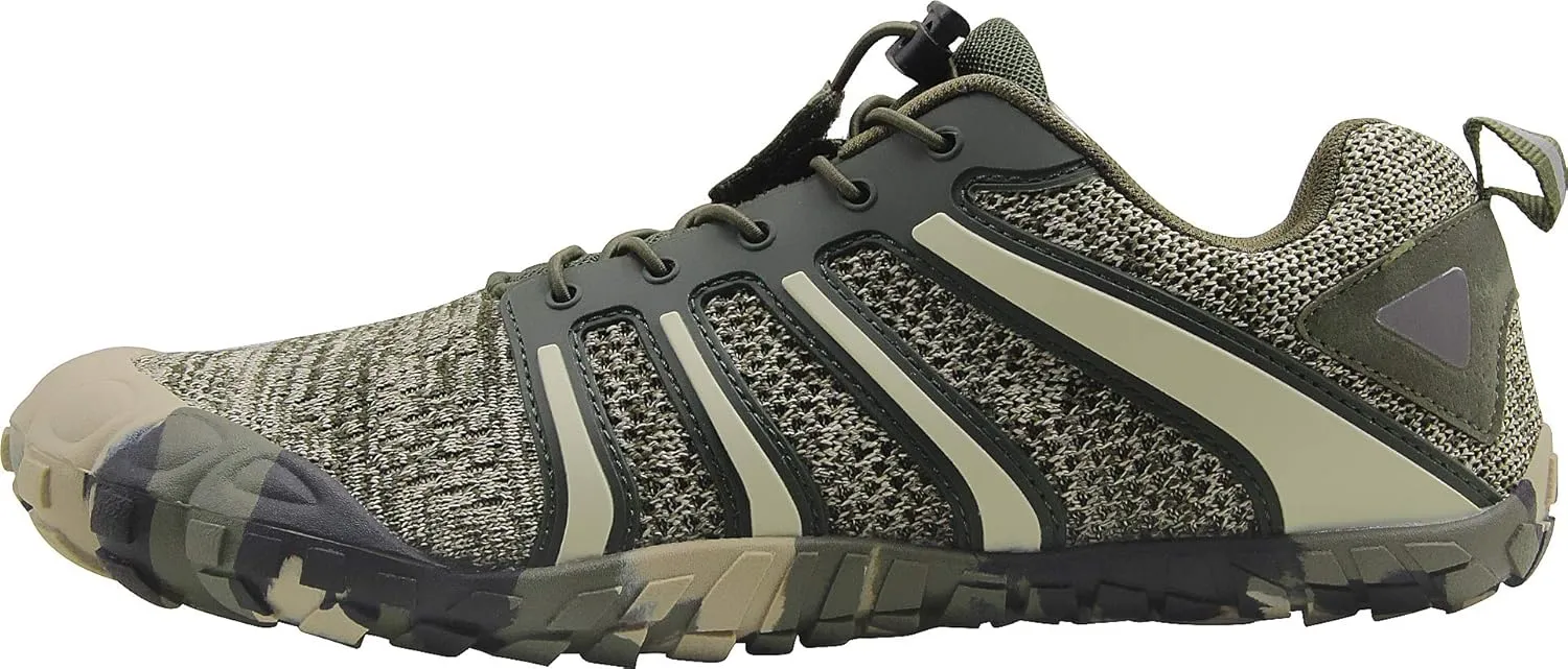 Oranginer Men's Barefoot Shoes - Big Toe Box - Minimalist Cross Training Shoes for Men