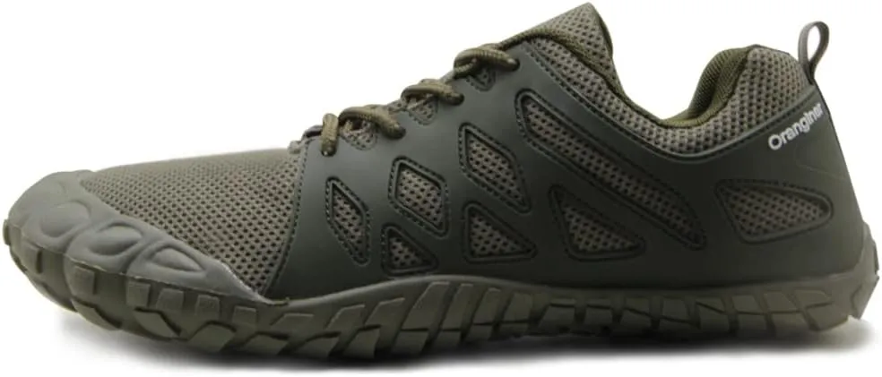 Oranginer Men's Barefoot Shoes - Big Toe Box - Minimalist Cross Training Shoes for Men