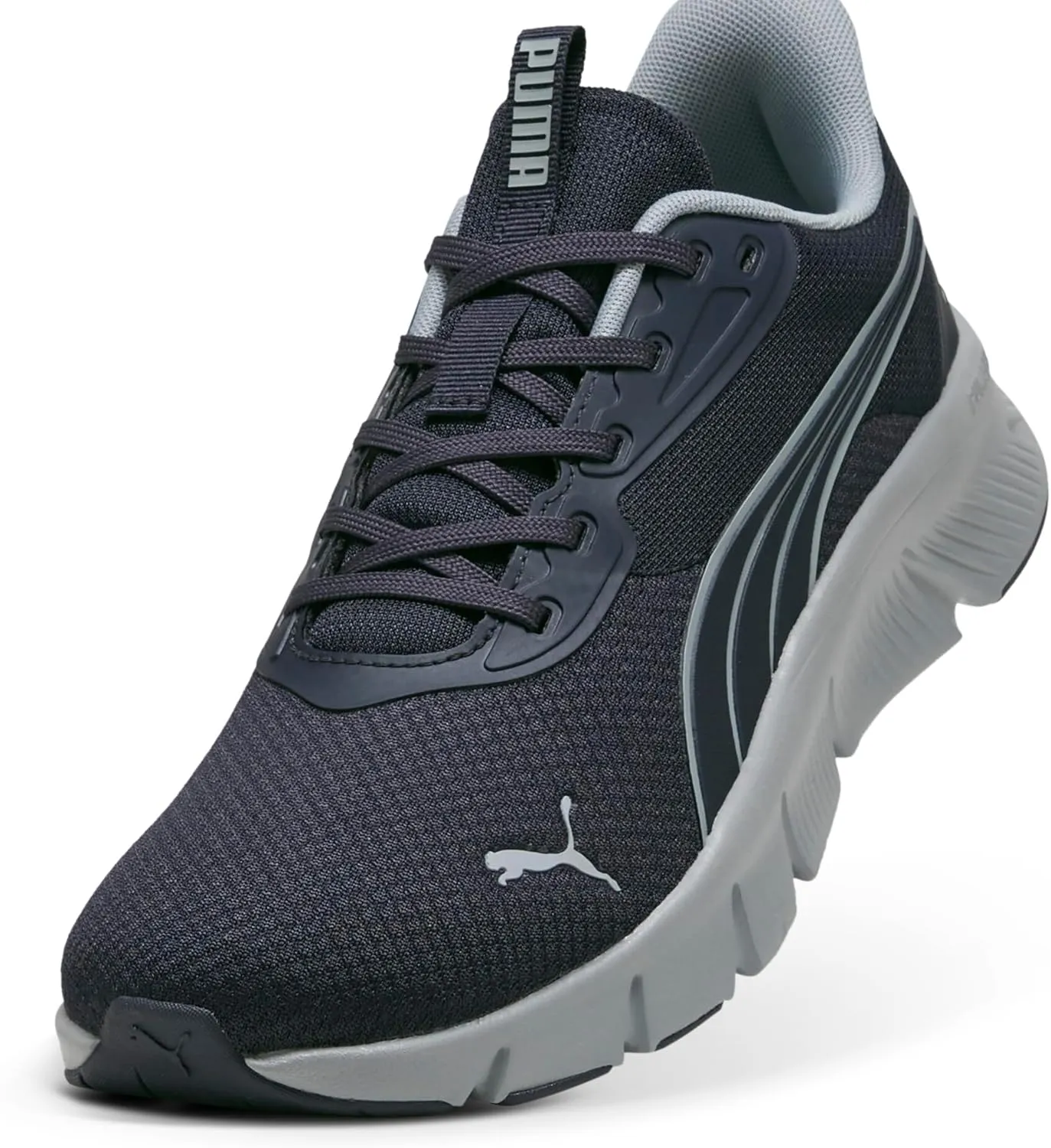 PUMA Men's Flexfocus Lite Modern Cross Training Shoes, Black-Cool Dark Gray, 7.5