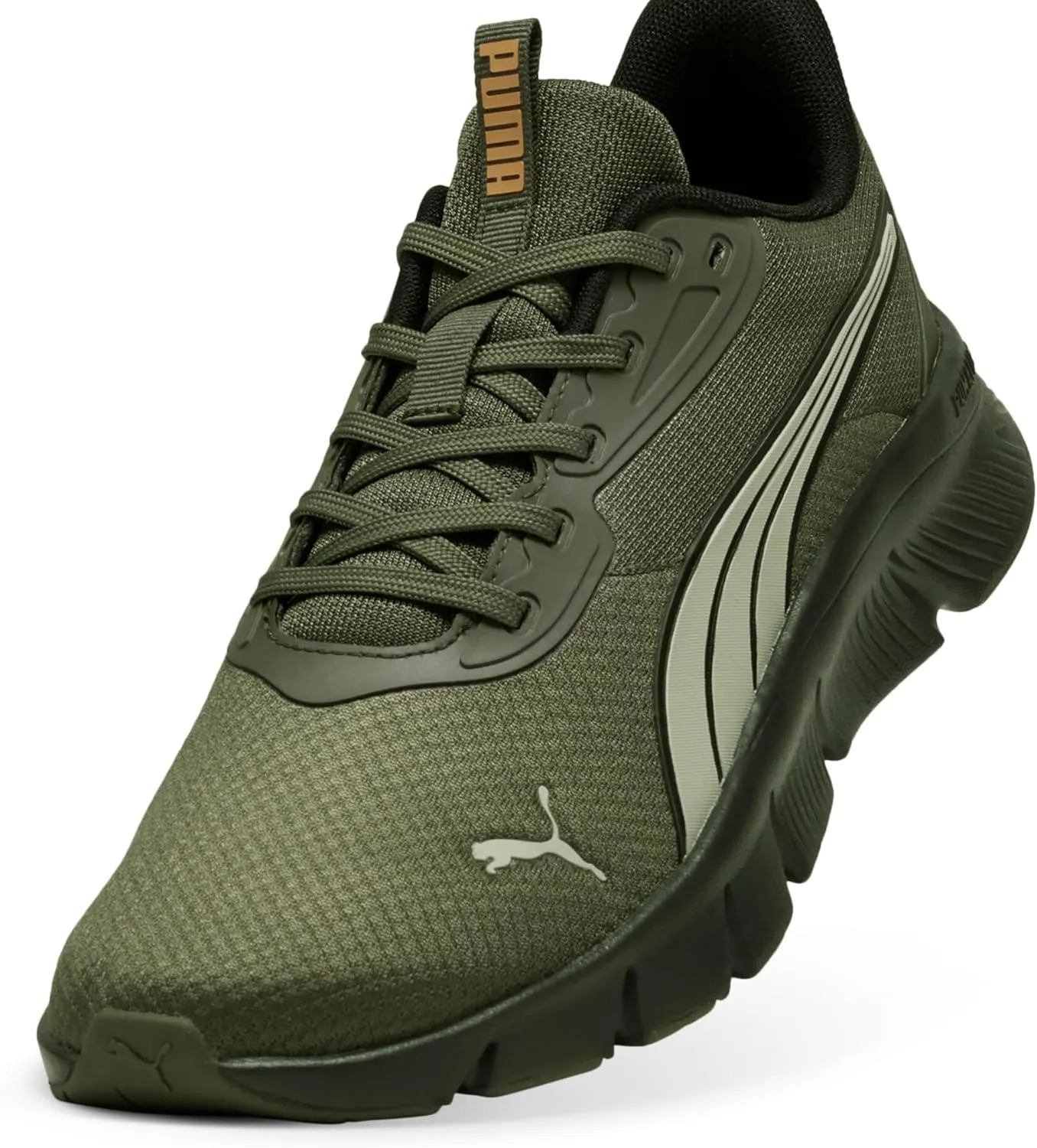 PUMA Men's Flexfocus Lite Modern Cross Training Shoes, Black-Cool Dark Gray, 7.5